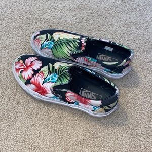 floral vans